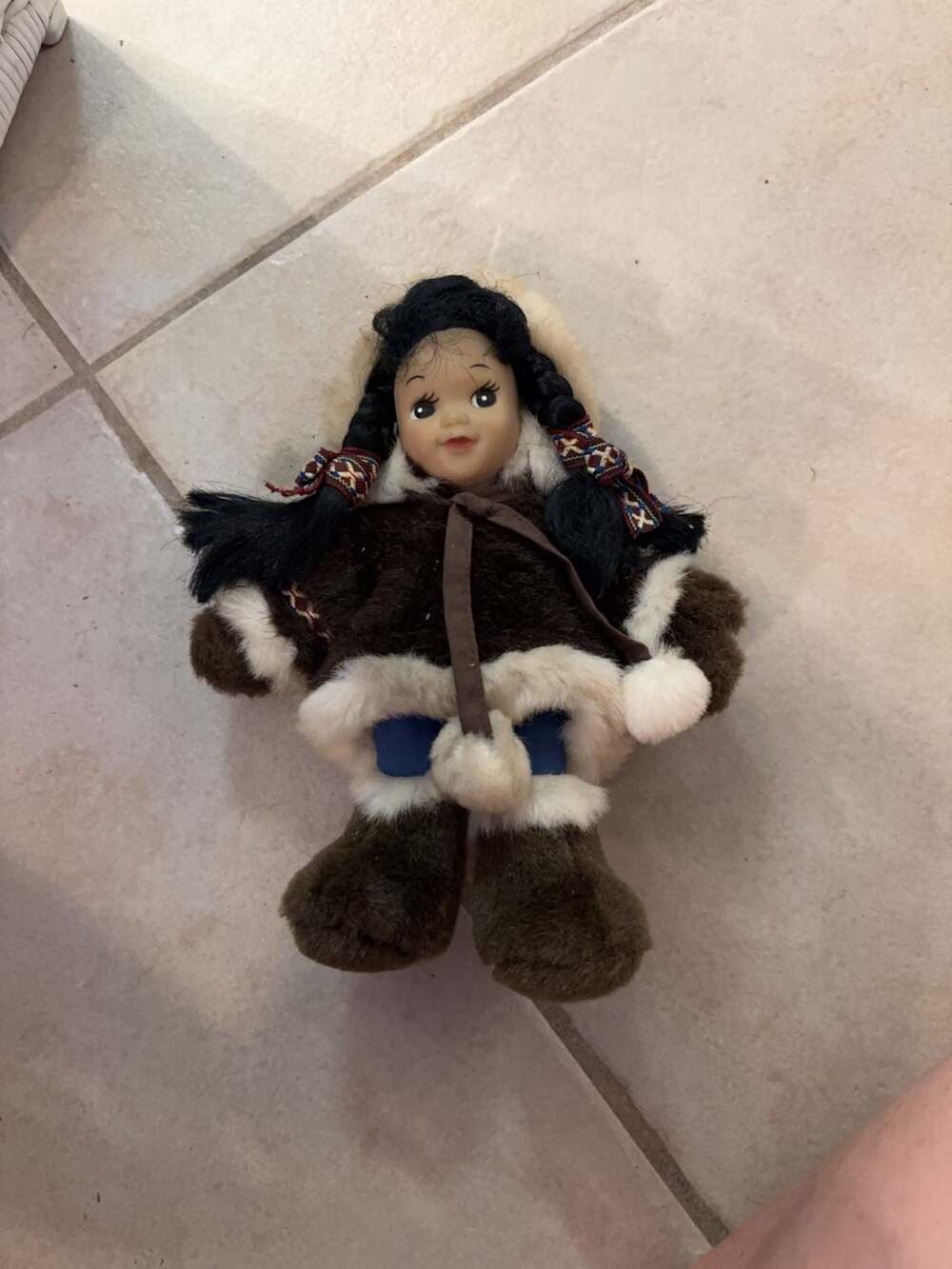 Arctic Circle Enterprises Alaskan Native Doll in Faux Fur Parka
